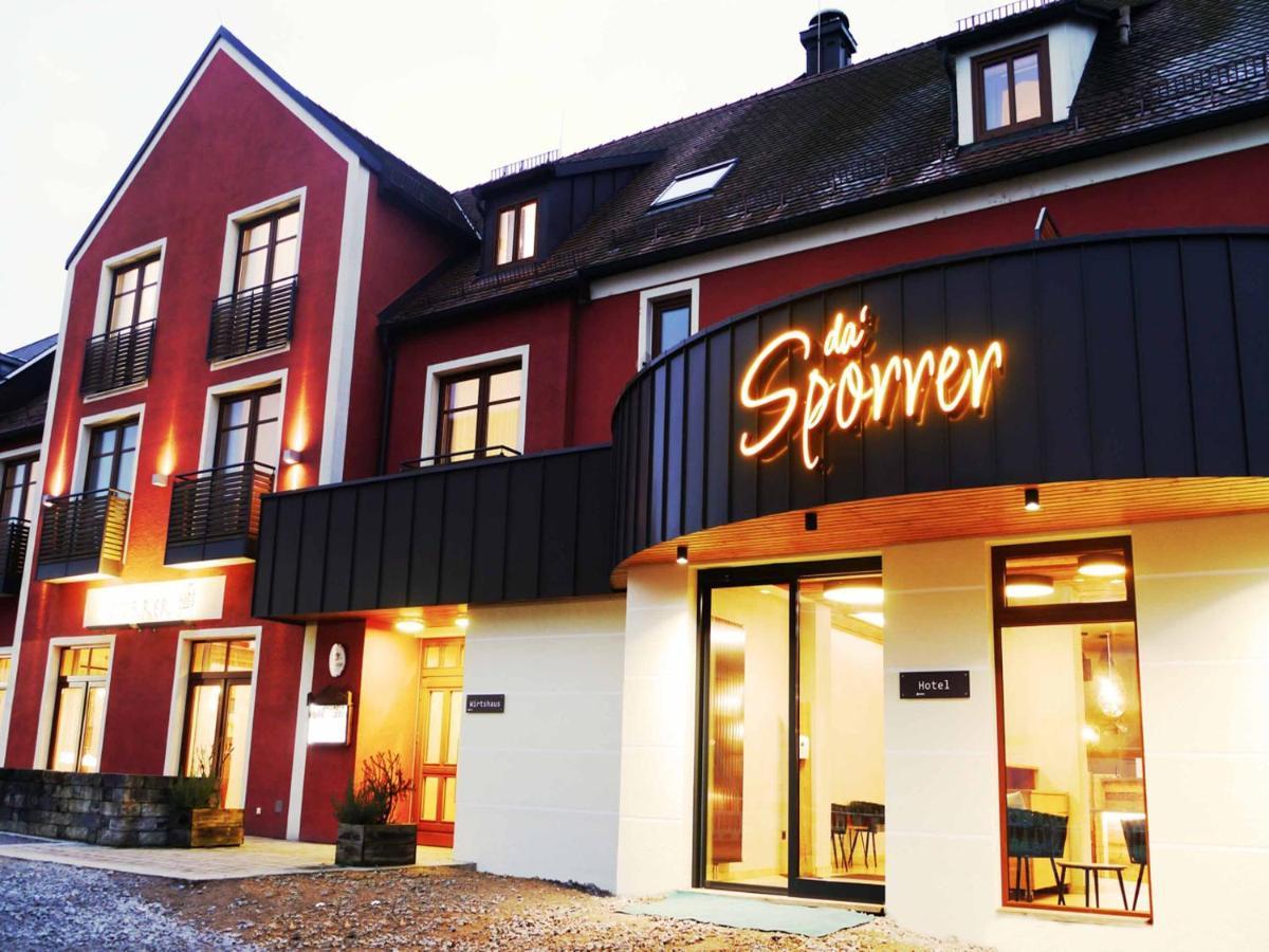 Da'Sporrer Hotel & Wirtshaus Нойнбург-форм-Вальд Екстер'єр фото